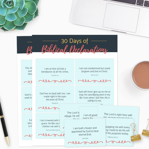 30 Biblical Declarations