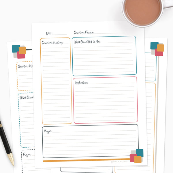 30-Day Bible Reading Journal