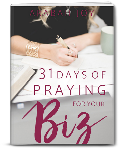 31 Days of Praying for Your Business Toolkit (69 pages)