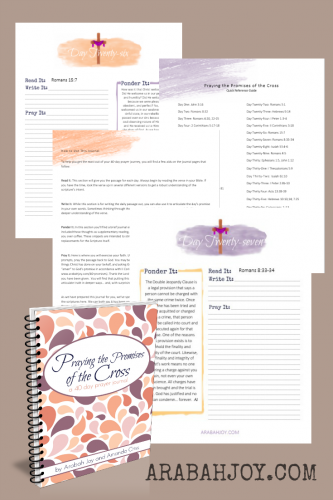 Praying the Promises of the Cross 40-Day Prayer Journal