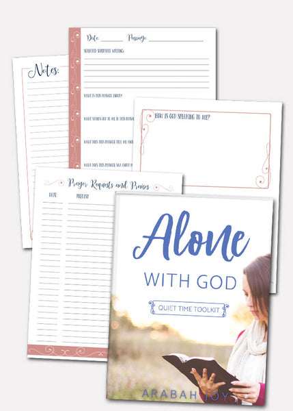 Alone With God: A Quiet Time Toolkit (5 pages)