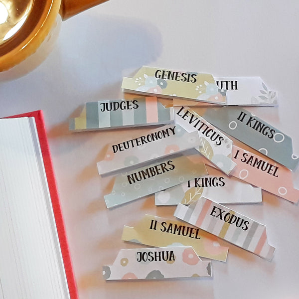 Books of the Bible printable Tabs