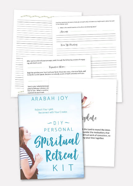 DIY Personal Spiritual Retreat Kit {21 pages}