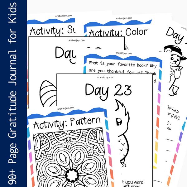 Every Day's Gift: A 30-Day Gratitude and Activity Journal for Kids