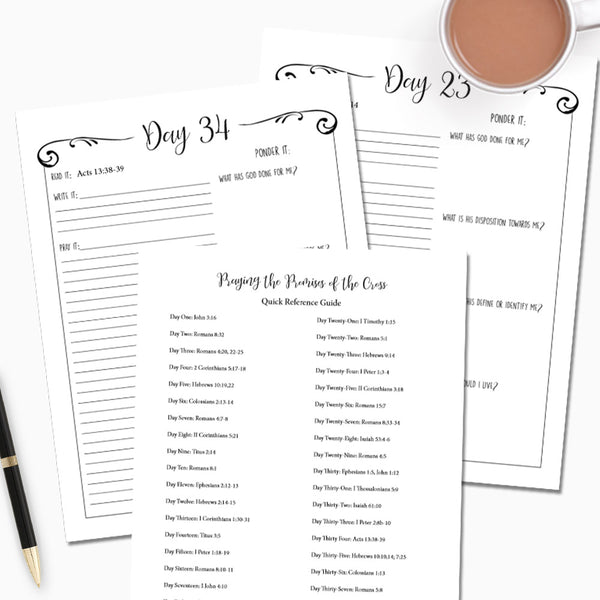 Praying the Promises of the Cross {Updated Edition}