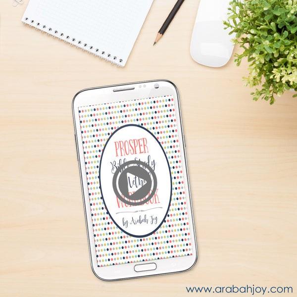 The PROSPER Bible Study Method Toolkit {Workbook PLUS Video Tutorials}