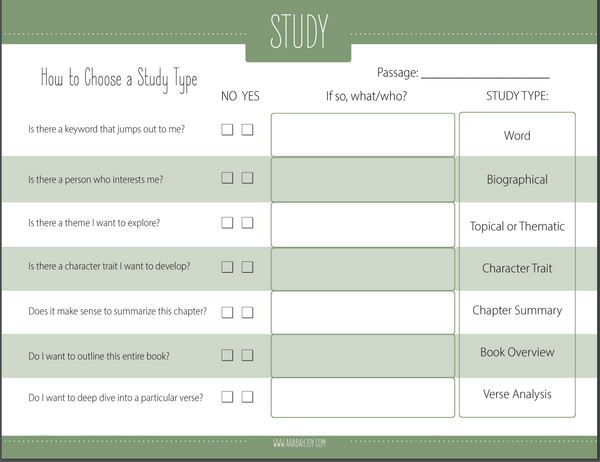The PROSPER Bible Study Method Toolkit {Workbook PLUS Video Tutorials}