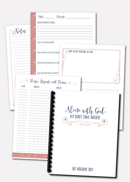 quiet time printables