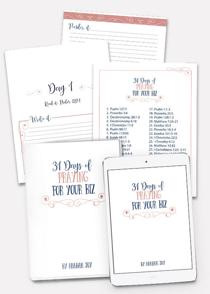 Scriptures to Pray for your business