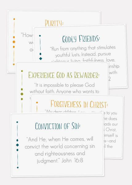 Prayer Card Pack: 10 War Room Prayers to Pray for Your Kids