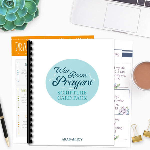 Mega War Room Scripture Card Pack {50 Scripture Cards}