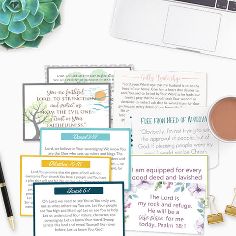 Mega War Room Scripture Card Pack {50 Scripture Cards}