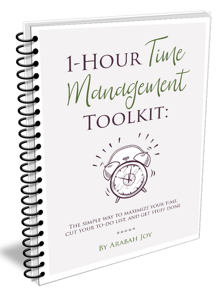 1-Hour Time Management Toolkit {11 pages}