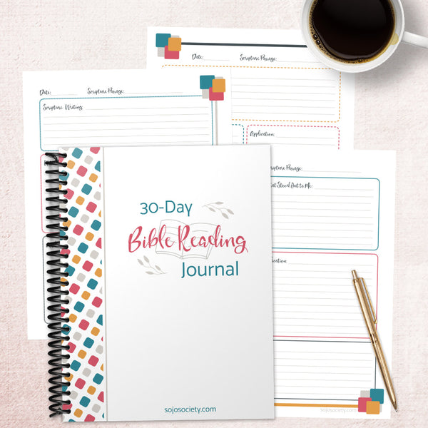 30-Day Bible Reading Journal
