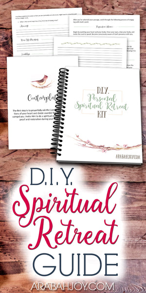 DIY Personal Spiritual Retreat Kit {21 pages}