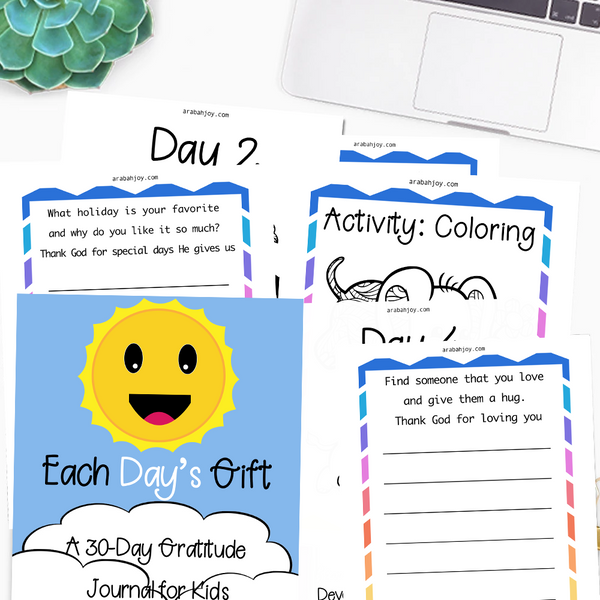 Every Day's Gift: A 30-Day Gratitude and Activity Journal for Kids
